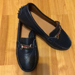 Boys Venettini Navy Loafers